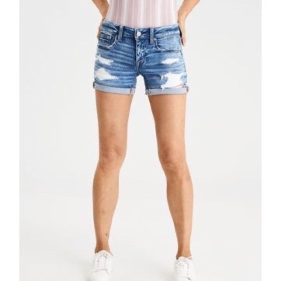 AE ne(x)t level midi short with crochet pocket - Picture 2 of 7